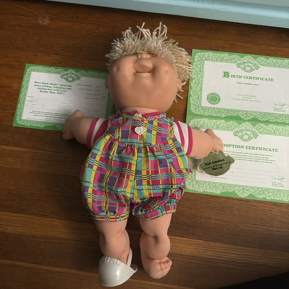 1996 Cabbage Patch Kid Snacktime Kid Works - Picture 3 of 14